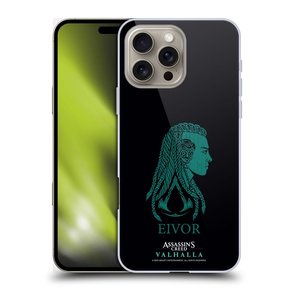 ASSASSINS CREED アサシンクリード - Valhalla Compositions And Patterns / Eivor's Female Version ハード case / Apple iPhoneケース - PGS